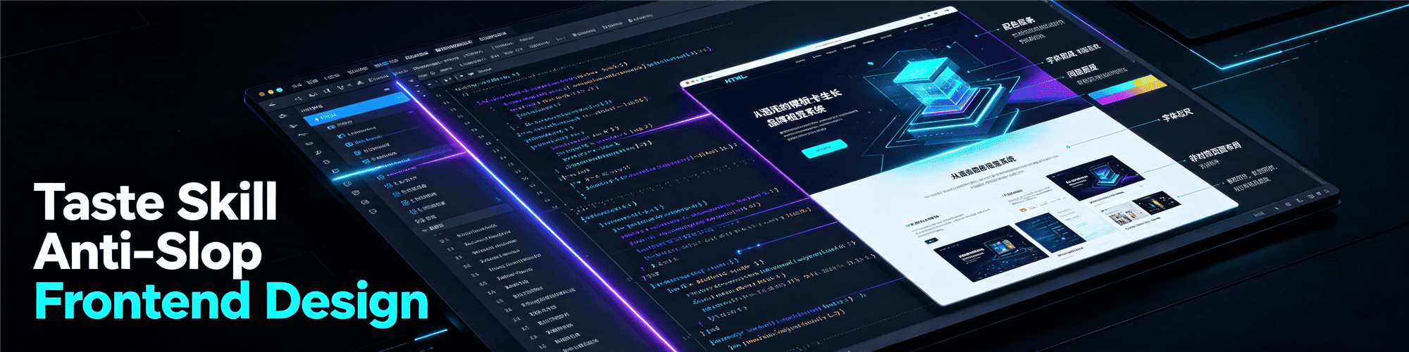 Taste Skill：彻底告别 AI 生成官网千篇一律，给 Codex 装上专业设计审美大脑