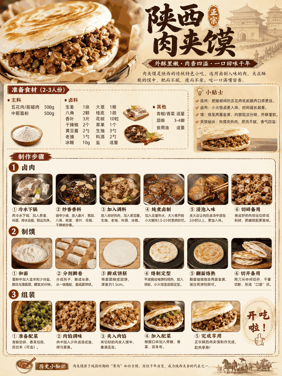 陕西肉夹馍